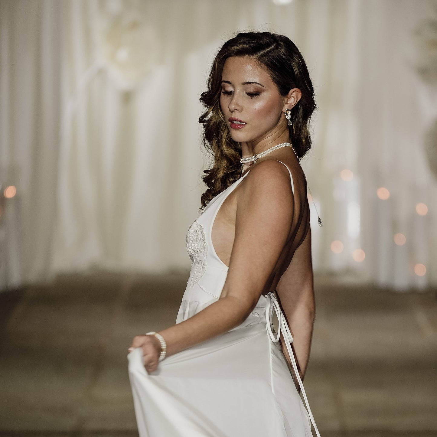 Brincos Aquamarine Blossom